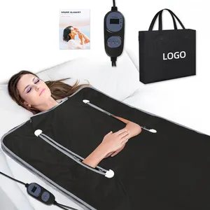 Home and Portable Far Infrared Sauna Blanket for Weight Loss and Detox for Body Desktop Type
