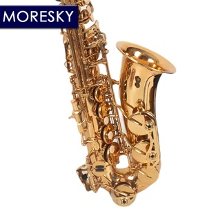 Saxofón Alto MORESKY Negro en Mi bemol, Instrumento Musical MAS-101 - Product Image 1