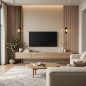 Modern Design Floating <strong>TV</strong> <strong>Stand</strong> <strong>Wall</strong> Unit Luxury Living Room <strong>Wall</strong> Console for Bedroom <strong>Wall</strong> Mounted <strong>TV</strong> Cabinet with <strong>Fireplace</strong> - Product Image 2