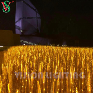 Lumières insérées extérieures de motif de fleur de blé de la lumière LED de sol pour l'affichage de parc de jardin - Product Image 2