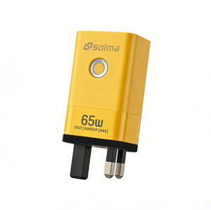 Cargador Rápido de Doble Puerto <span class=keywords><strong>Solma</strong></span> Family Design KC CB CE de 65W, Supercargador para Teléfonos Samsung, Xiaomi, iPhone - Product Image 3