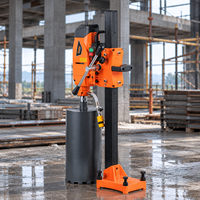 L CAYKEN DK-250E Perceuse à noyau diamanté immergée dans l'huile de 250 mm avec moteur puissant pour béton et bâtiment, à vitesse variable
