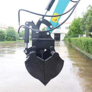 <span class=keywords><strong>2</strong></span>. Mini-Bagger-Klammerschaufel zum Laden von Sand und Kies, Klammerschaufel-Anbaugerät für Mini-Bagger zur Schmutzentfernung - Product Image 4