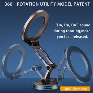 Soporte Magnético Ajustable y Flexible <span class=keywords><strong>para</strong></span> Teléfono Móvil con Rotación de 360 Grados, Soporte <span class=keywords><strong>para</strong></span> Coche y Escritorio - Product Image 3