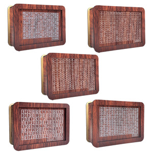 Hucha <span class=keywords><strong>de</strong></span> madera Retro con contador y bolígrafo borrable Euro CFA, caja <span class=keywords><strong>de</strong></span> dinero para billetes, tarros para ahorrar monedas, regalo <span class=keywords><strong>de</strong></span> depósito para niños <span class=keywords><strong>de</strong></span> vacaciones - Product Image 6