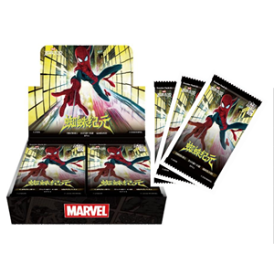 Lot de 12 boîtes en gros de cartes à collectionner Anime Cardfun Marvels Heroes Collide <span class=keywords><strong>Spider</strong></span>-<span class=keywords><strong>Man</strong></span> Special Booster Pack SP 01 Age of Spiders Collector Cards Live - Product Image 1