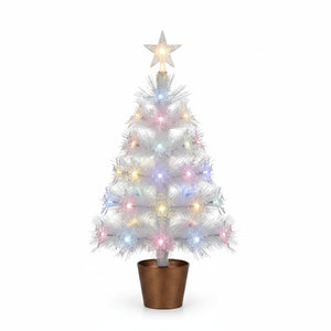 Haute qualité 2FT/55T USB LED blanc X'Mas arbre flocon de neige accessoire 12 pièces/CS personnalisable articulé artificiel pour les décorations pour la maison - Product Image 2