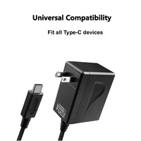 Adaptateur secteur pour Switch NS USB Type C Alimentation Chargeur de voyage