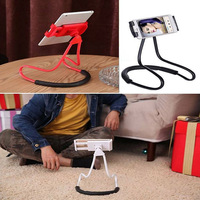 Soporte para Teléfono Móvil para Colgar en el Cuello, Montura Perezosa Ajustable 360 Grados, Accesorios de Soporte para Celulares