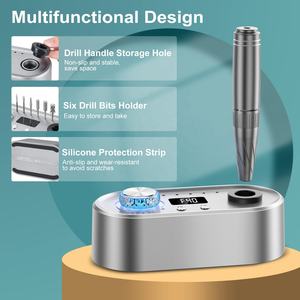 Nouveau design professionnel électrique 85W Rechargeable manucure haute vitesse vernis à ongles perceuse pour ongles en acrylique - Product Image 2
