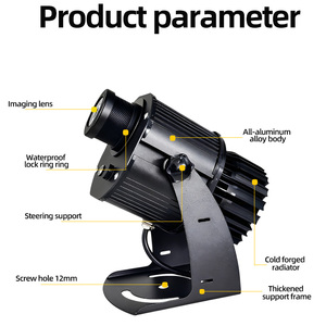 <span class=keywords><strong>Projecteur</strong></span> ProGobo étanche IP67, système de logo, éclairage de projection pour façade d'hôtel et <span class=keywords><strong>projecteur</strong></span> publicitaire pour murs commerciaux - Product Image 6