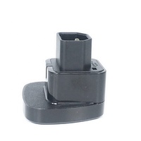 Adaptateur IEC C14 mâle vers universel, adaptateur de prise schuko Iec C14 vers adaptateur de prise femelle Schuko