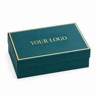 Coffret cadeau de parfum personnalisé FOVAIRE, boîte rigide avec couvercle et base pour collection de plusieurs flacons de parfum