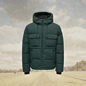 Veste décontractée brodée deux pièces pour l'automne, avec fermeture éclair intégrale et capuche, style sportswear confortable pour garçons et filles (vente en gros) - Product Image 3
