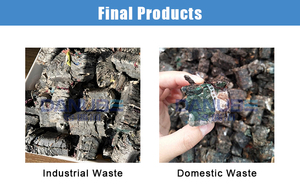 เครื่องขึ้นรูป RDF จากพลาสติกแบบประหยัดพลังงาน เครื่องอัดก้อน RDF จากขยะพลาสติก ผู้ผลิตอุปกรณ์ - Product Image 5