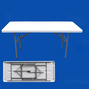 Bán Hot Nhà Hàng Bàn Ghế Cưới Kim Loại 6ft Nhựa Gấp Bảng - Product Image 3