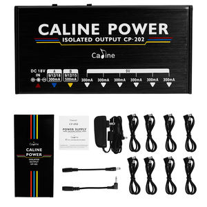 Kaline CP-202 pedale per chitarra alimentatore cc 36W 8 uscite davvero isolate per pedale effetto chitarra 9V/12V/15V/18V con adattatore - Product Image 1