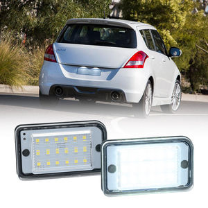 LED License <b>Plate</b> Light 35910-68L0 White 6000 Lm For 2011-2017 Suzuki Swift 5 <b>Door</b> - Product Image 1