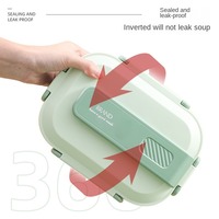 Boîte à lunch en acier inoxydable 316 remplie d'eau pour le chauffage et l'isolation, pour les étudiants, les enfants et les employés de bureau