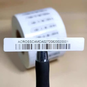 Etiquetas Adhesivas de Papel para Impresión de Datos Variables Personalizadas, Número de Serie Consecutivo, Código QR, Códigos de Barras, Colores CMYK, Formas Personalizadas - Product Image 3