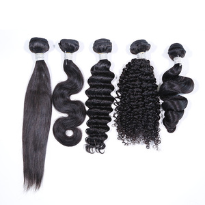Humano <span class=keywords><strong>de</strong></span> la Virgen <span class=keywords><strong>de</strong></span> la <span class=keywords><strong>onda</strong></span> natural del pelo brasileño <span class=keywords><strong>de</strong></span> la Virgen indio (humano) - Product Image 1
