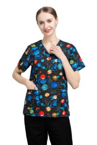 Uniformes Chirurgicaux Médicaux Pharmacie Hôpital Scrubs Tops Respirant Salon de Beauté Dentisterie Scrubs Médicaux Uniformes - Product Image 4