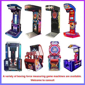 Machine de jeu d'arcade de simulation de boxe avec sac de frappe, machine de jeu de récompense de boxe, machine de jeu électronique de rachat de billets du fabricant - Product Image 5