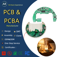 Diffuseur d'huiles essentielles pour voiture PCBA – Fabrication robuste de PCB SMT certifiée FCC/CE, délai de livraison rapide