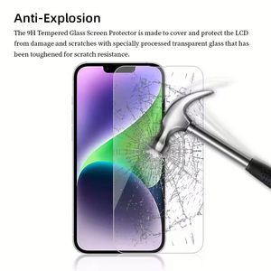 Cell Phone Full Cover 2.5D Tempered Glass <b>Screen</b> Guard <b>Protector</b> for 16 15 <b>14</b> 13 12 11 Pro Max - Product Image 5