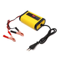 Charger Baterai Motor 12V 2A 3A 5A 6A Ekspor Pabrik Dengan Layar LCD Mode Perbaikan Pulsa Charger Pintar