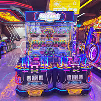 Nouvelle console de jeu d'arcade de tir à monnayeur avec support anglais pour 4 joueurs JiaXin JX-SH02 Garantie de 12 mois
