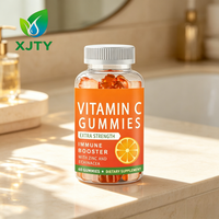 Gummies de Vitamine C Naturelles Extra Fortes, Complément Alimentaire pour Adultes, Stimulant Immunitaire au Zinc et à l'Échinacée, Fourniture Directe Usine