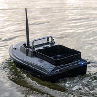 Flytec V060 Auto Return GPS 500M RC Carp Boat Dengan 160 Titik untuk Pemberitahuan Baterai Lemah