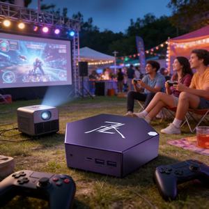 Mini <span class=keywords><strong>PC</strong></span> éditeur vidéo nomade, Ryzen 7, Thunderbolt 4 pour la montage <span class=keywords><strong>de</strong></span> films RAW 8K en production sur le terrain - Product Image 3