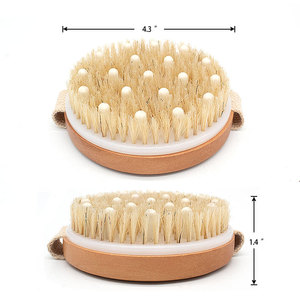 <span class=keywords><strong>Spazzola</strong></span> da bagno esfoliante in setola naturale anticellulite <span class=keywords><strong>con</strong></span> LOGO personalizzato <span class=keywords><strong>con</strong></span> <span class=keywords><strong>spazzola</strong></span> da bagno per il corpo asciutto - Product Image 3