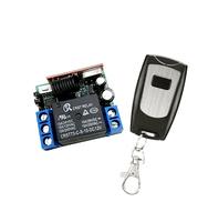 Commutateur de télécommande sans fil 12V 10A Module récepteur relais 1CH émetteur RF 433 Mhz télécommande
