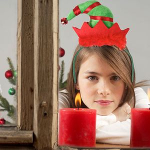 Diadema de Plástico Moderna con Diseño Navideño, Gorro de Elfo Decorativo, Accesorio para la Cabeza, para Niños y Adultos, Artículos para Fiestas, Diadema de Santa Claus - Product Image 4