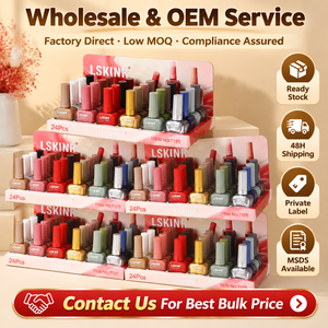 24 Colors <b>Nail</b> <b>Polish</b> Set with Display Box <b>Quick</b> <b>Dry</b> Glossy Color Matched Cap Salon Retail Wholesale OEM Private Label - Product Image 3