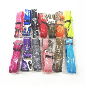Sabuk pengaman anjing untuk mobil, sabuk pengaman mobil penahan nilon yang dapat disesuaikan untuk anjing, Harness keselamatan mobil anjing kuat - Product Image 2