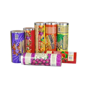 Wholesale OEM logo Pet/Al/PE Packing Metalized Polyester Aluminum foil Lamination Rolls Film