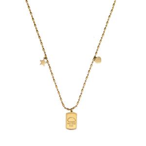 Colliers tendance 2026, bijoux minimalistes hypoallergéniques, acier inoxydable 316l, plaqué or 18k PVD, collier pour femmes - Product Image 5