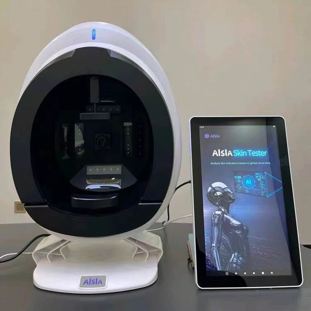 Salon Spa Use Portable 3D Ai Face Skin Diagnostics Analyzer Ai Skin Analyzer Skin Analyzer Machine Facial