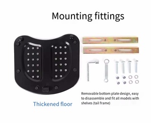 Caja de Entrega de Alimentos de Primera Calidad, 45L, Impermeable, Material PP, Caja de Equipaje Única <span class=keywords><strong>para</strong></span> Motocicleta <span class=keywords><strong>con</strong></span> Luces <span class=keywords><strong>LED</strong></span> - Product Image 4