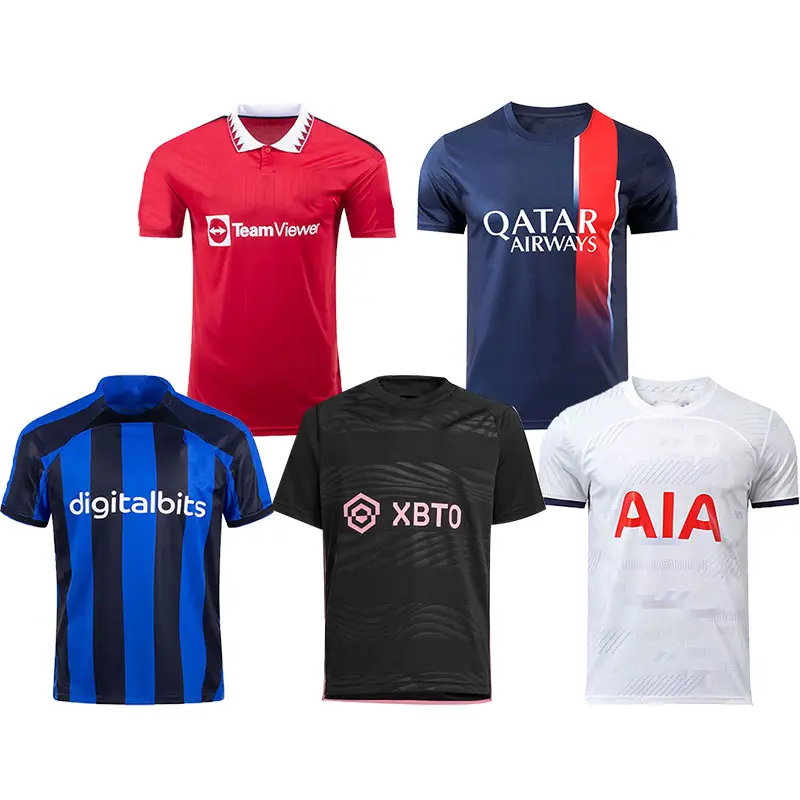 2023/2024 Fußball trikots Thai-Qualität Fußball bekleidung für Club billigste Erwachsenen-Kits Sport und Outdoor-Fußball mannschaft Trikot tragen