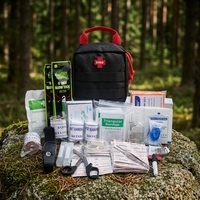 Kit de survie pour le camping en plein air, trousse de premiers soins, fournitures médicales, équipement tactique d'urgence, trousse de premiers soins pour traumatismes