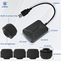 Haute précision USB voiture TPMS affichage de la température Android autoradio Compatible externe TPMS système de surveillance de la pression des pneus