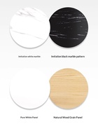 Table à manger 4 places style minimaliste moderne pour la maison, appartement, magasin commercial, négociation, réception d'invités, ensemble de chaises