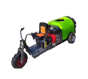 Triciclo árvore frutífera pulverizador 300L 600 catties gasolina diesel pomar pulverizador eficiente e conveniente