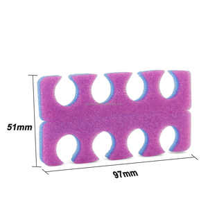 Grosir 7mm penyebar jari kaki pedikur sekali pakai Salon busa Gel pemisah jari kaki - Product Image 3