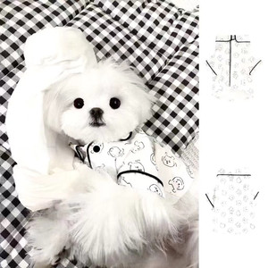 Pyjama à motif Winnie l'ourson pour animaux de compagnie, manches courtes, respirant, unisexe, vêtements pour chiens et chats, chemise de maison - Product Image 3